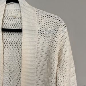 Lou & Grey cream cardigan sweater